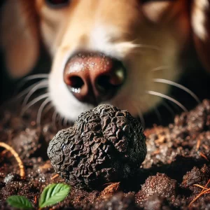 truffle dog nose